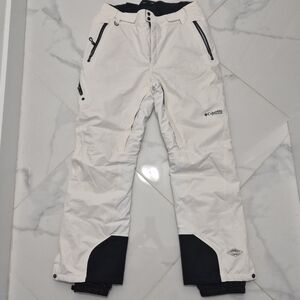 Columbia Titanium XL Men's White Snow Pants